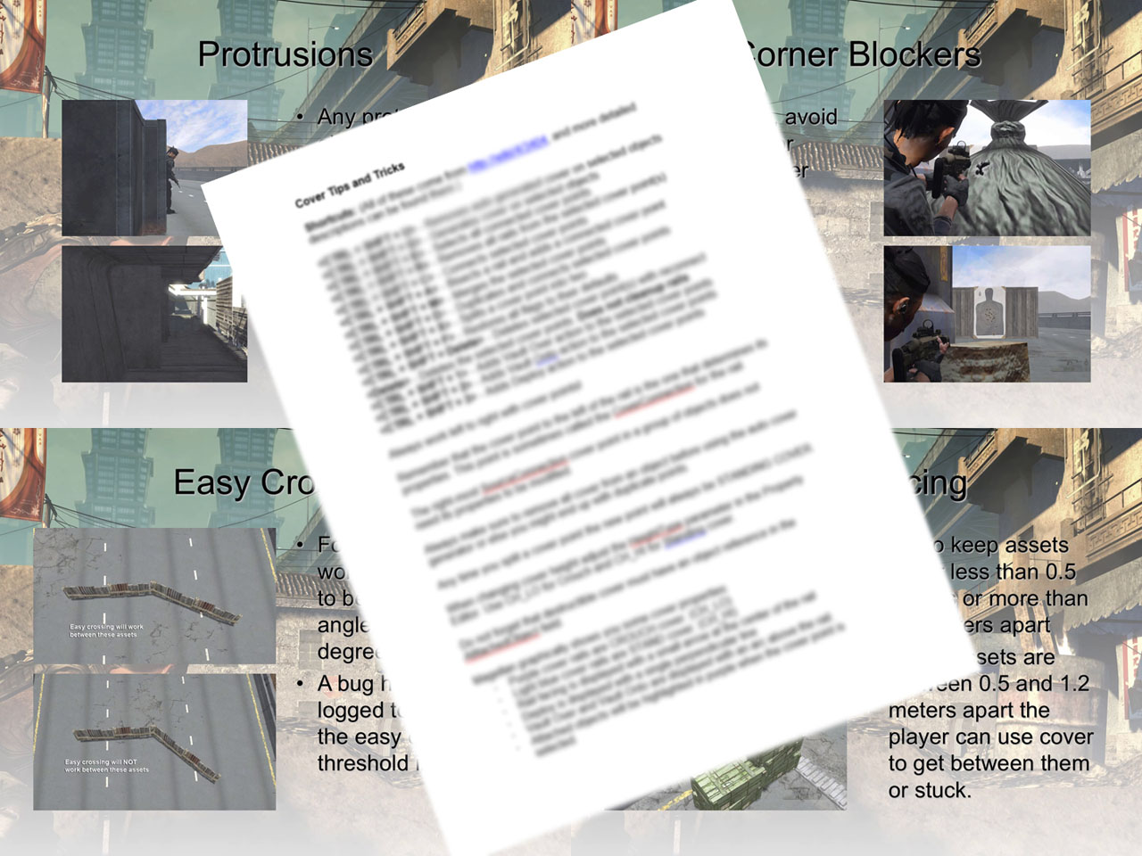 Here are just a few samples from the documents I created for the cover class.
 The tips and tricks handout has been blurred to protect its secrets.